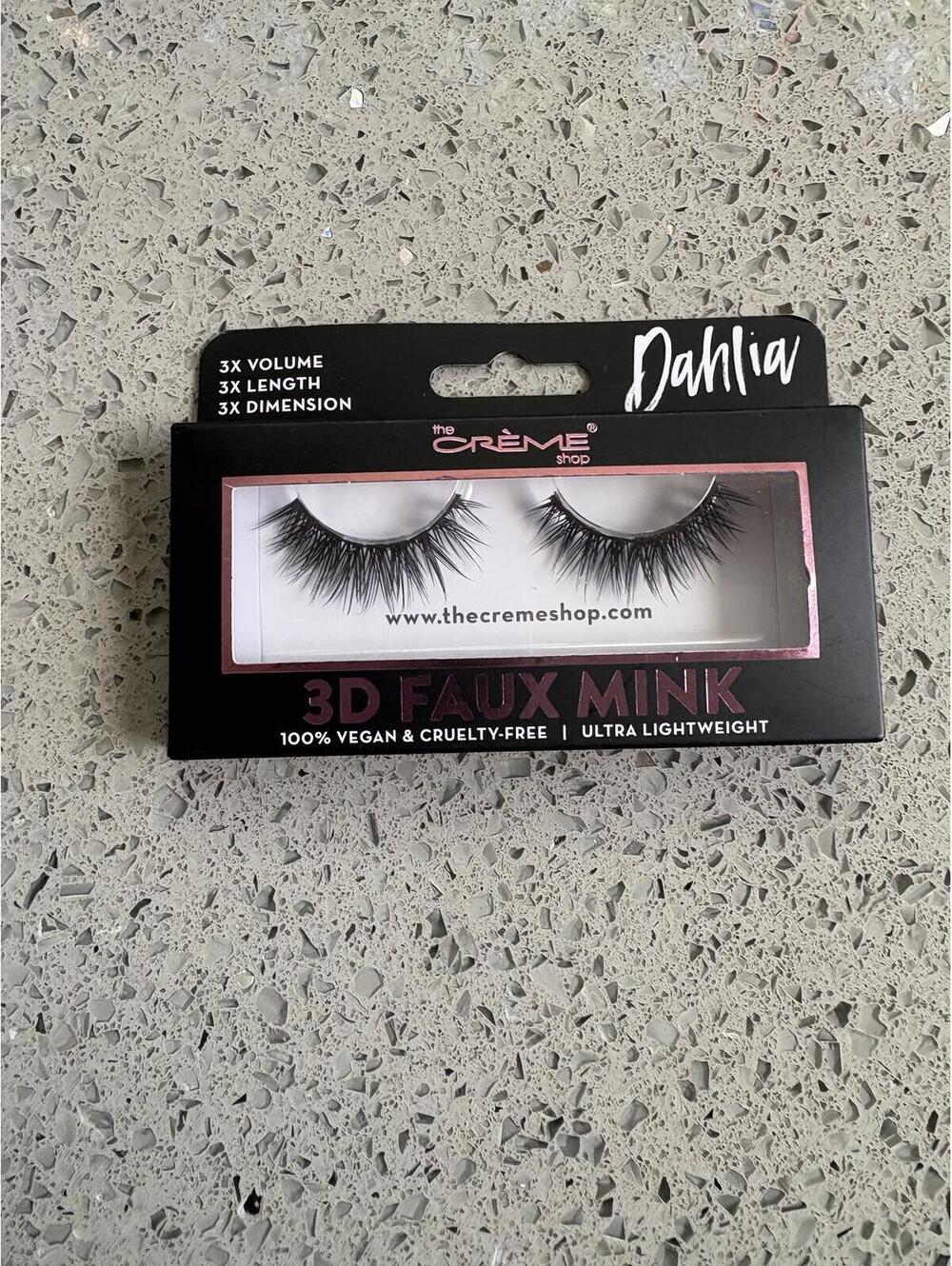 Dahlia 3D Faux Mink Eyelashes - Vegan & Cruelty-Free